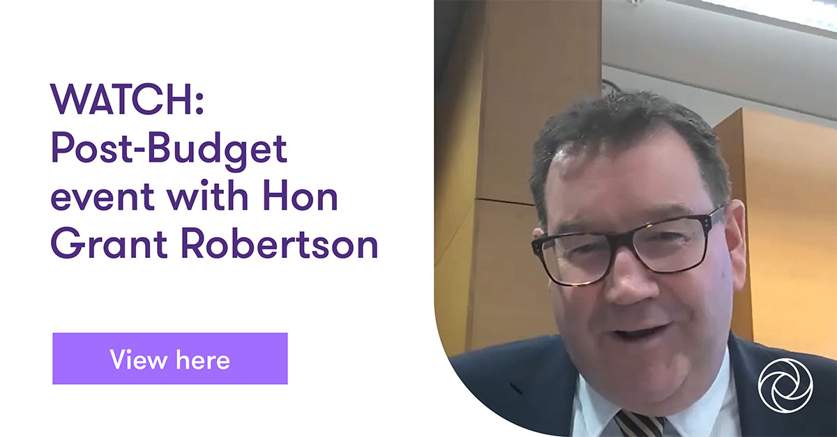 Watch Grant Thornton New Zealand Post Budget event 2023 Grant